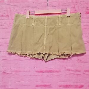 Khaki Free People Skort